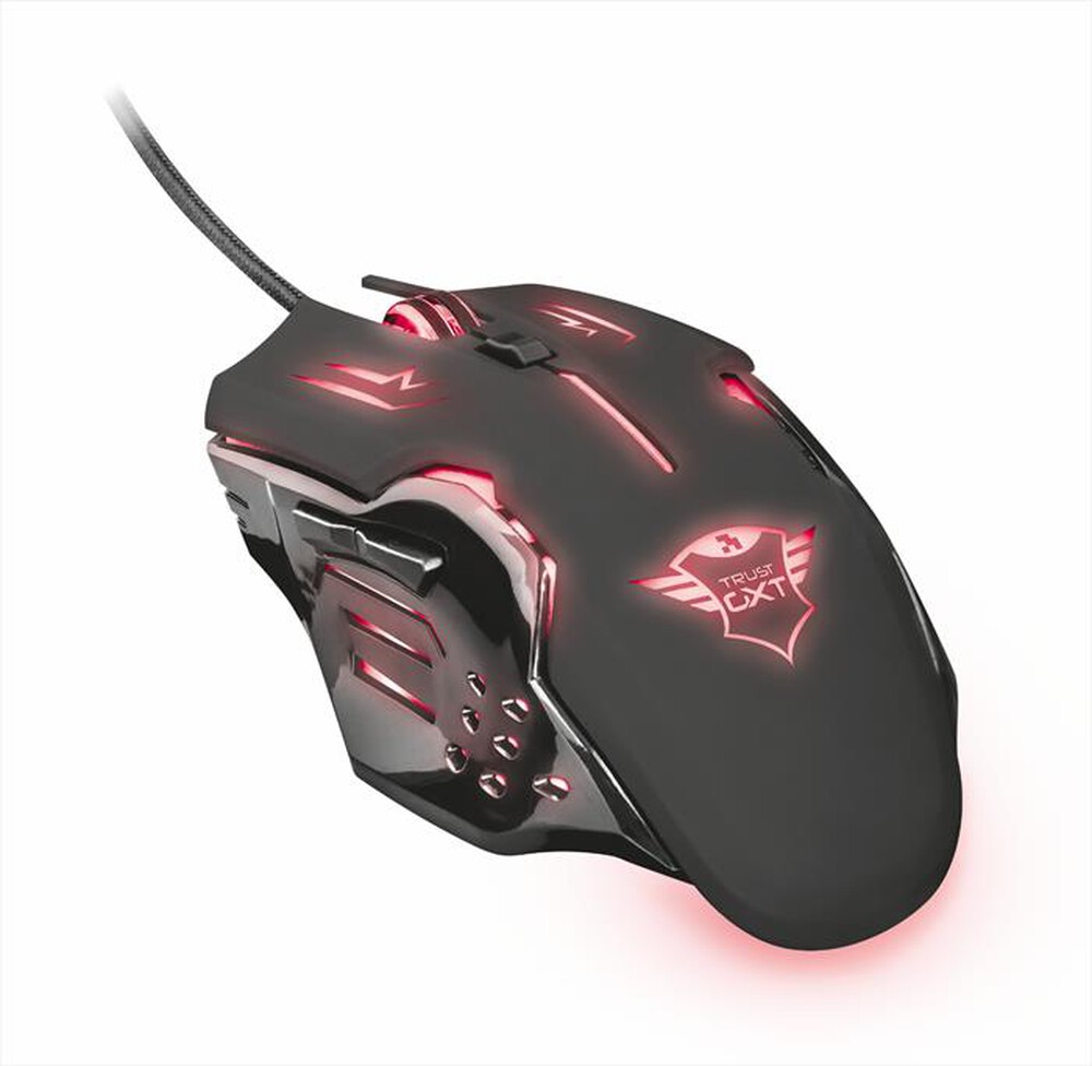 "TRUST - RAVA ILLTED GAMING MSE-Black"