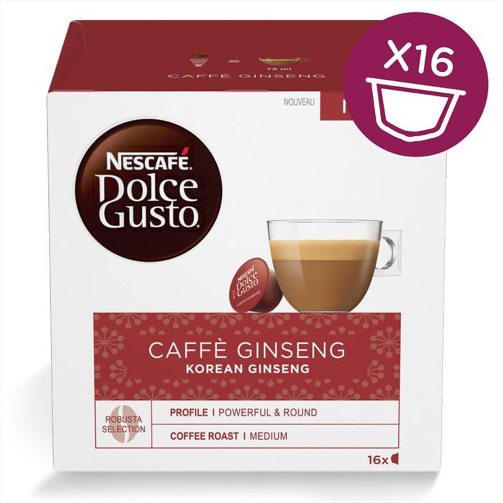"NESCAFE' DOLCE GUSTO - Caffè Ginseng - "