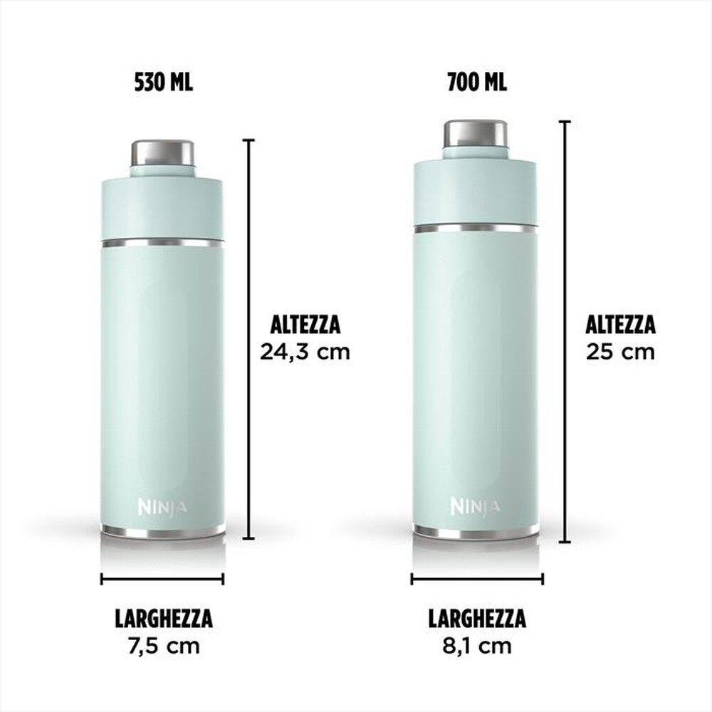 Immagine del prodotto NINJA - BORRACCIA THIRSTI 530ML-Verde Menta