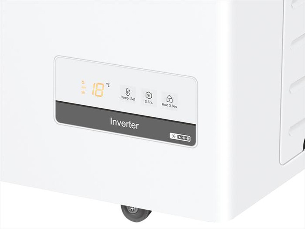 Immagine del prodotto HAIER - Congelatore orizzontale HCE301 Classe E 300 lt-Bianco