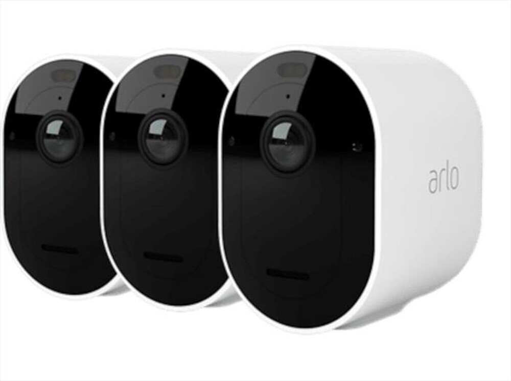 "ARLO - Videocamera di sicurezza Wifi PRO 5 PACK DA 3-WHITE"