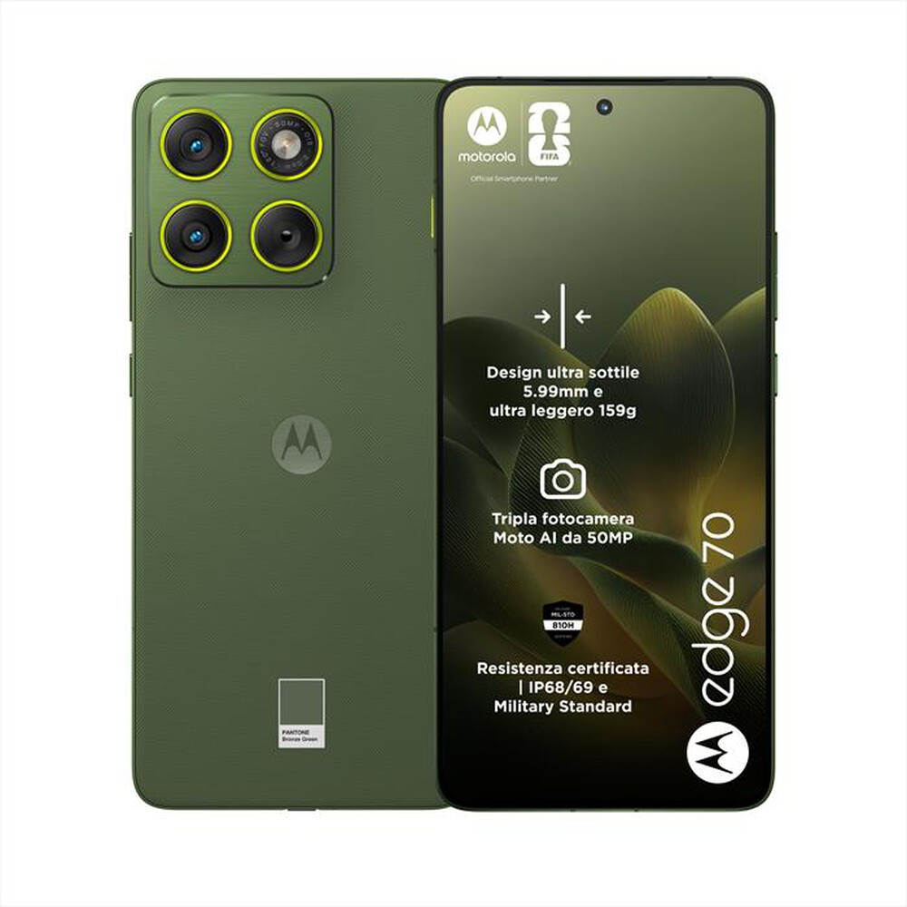 Immagine del prodotto MOTOROLA - Smartphone EDGE 70 8/256-PANTONE Bronze Green