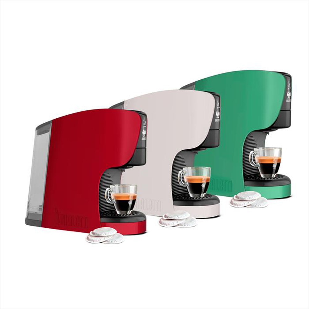 "BIALETTI - Macchina da caffé BUNDLE DAMA CIALDE ESE+30CIALDE-RED"