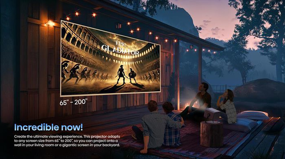 Immagine del prodotto HISENSE - Mini Proiettore Smart 4K M2 PRO-Grigio