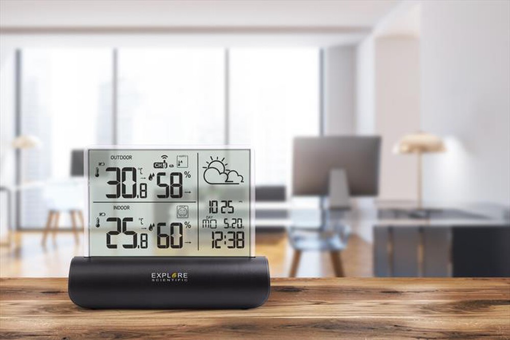 Immagine del prodotto EXPLORE SCIENTIFIC - WSH4501 STAZIONE METEOROLOGICA-Black
