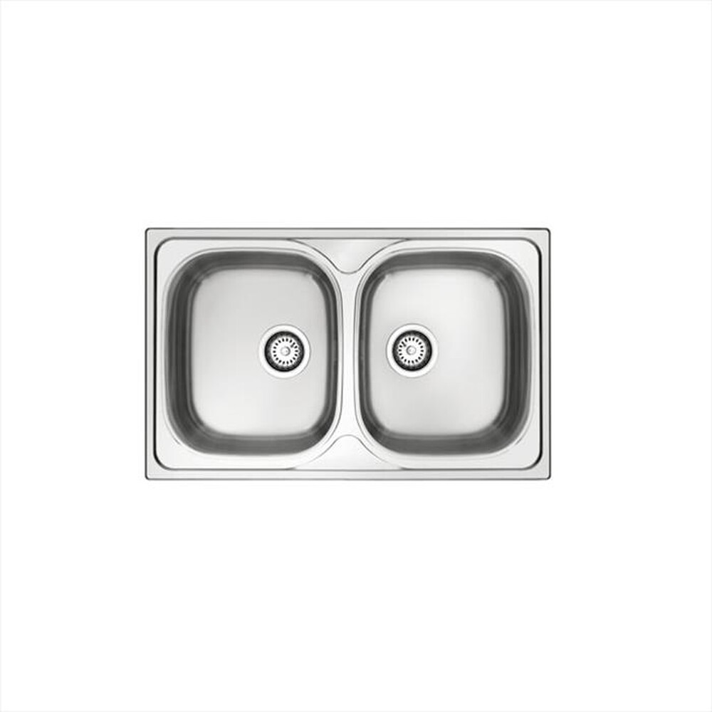 "GLEM GAS - Lavello lineare GL279X 2 vasche-Inox"