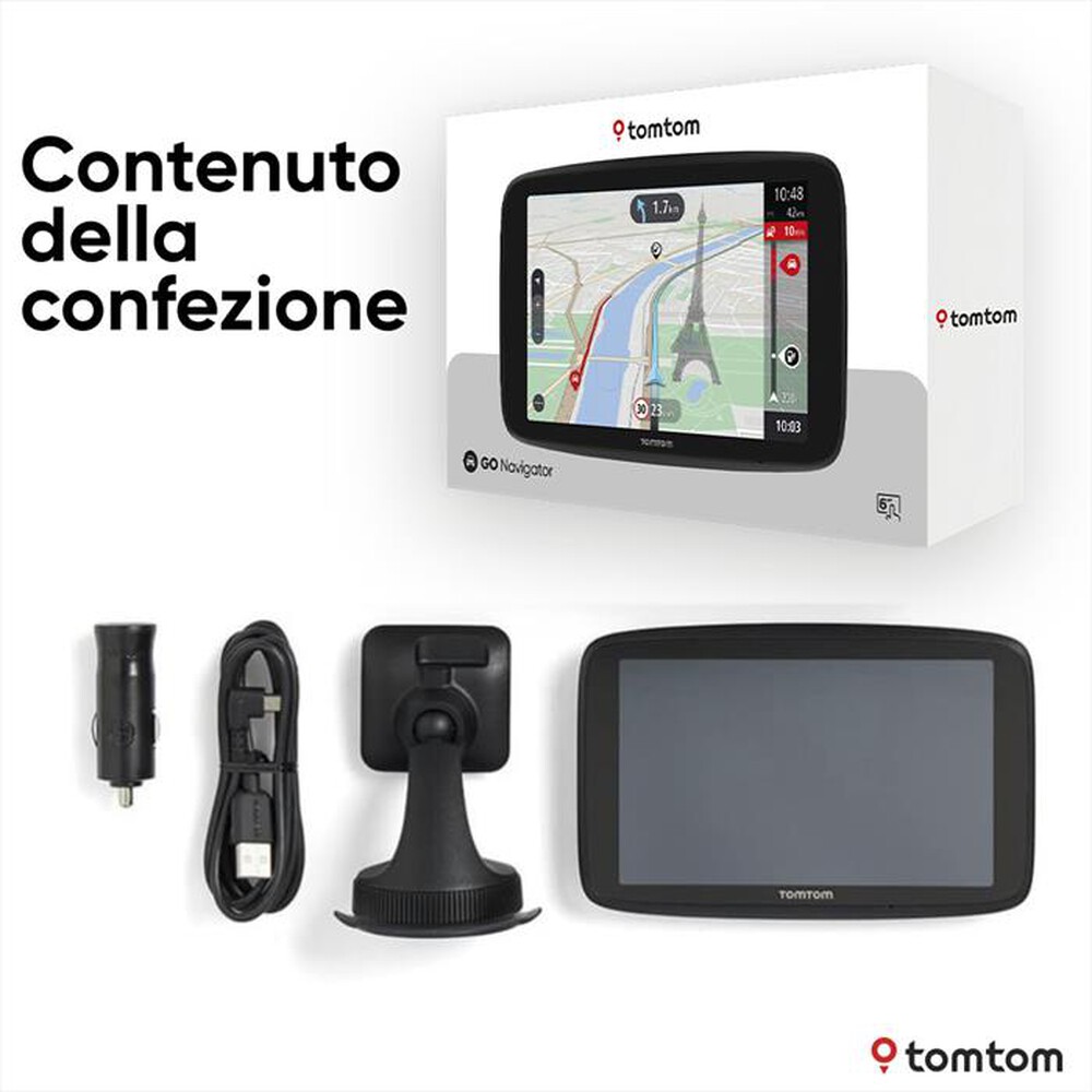 Immagine del prodotto TOM TOM - Navigatore portatile GO NAVIGATOR 6"