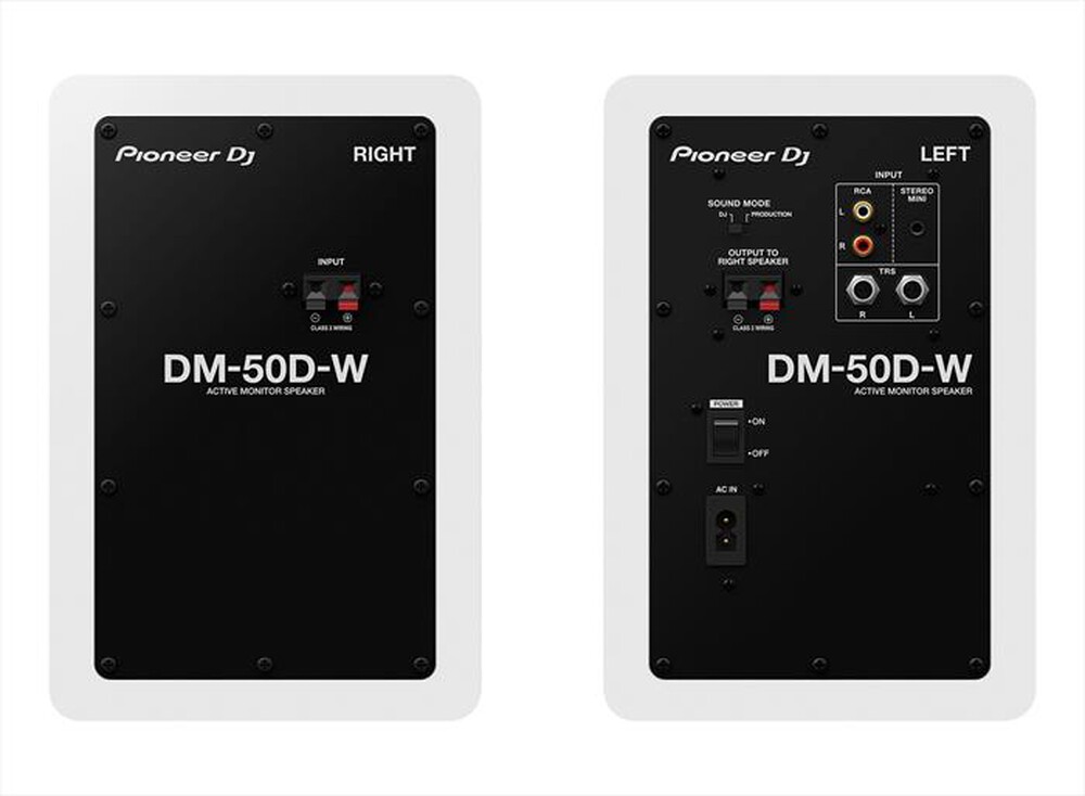 Immagine del prodotto PIONEER - DM-50D-W CASSE MONITOR 5"-Bianco