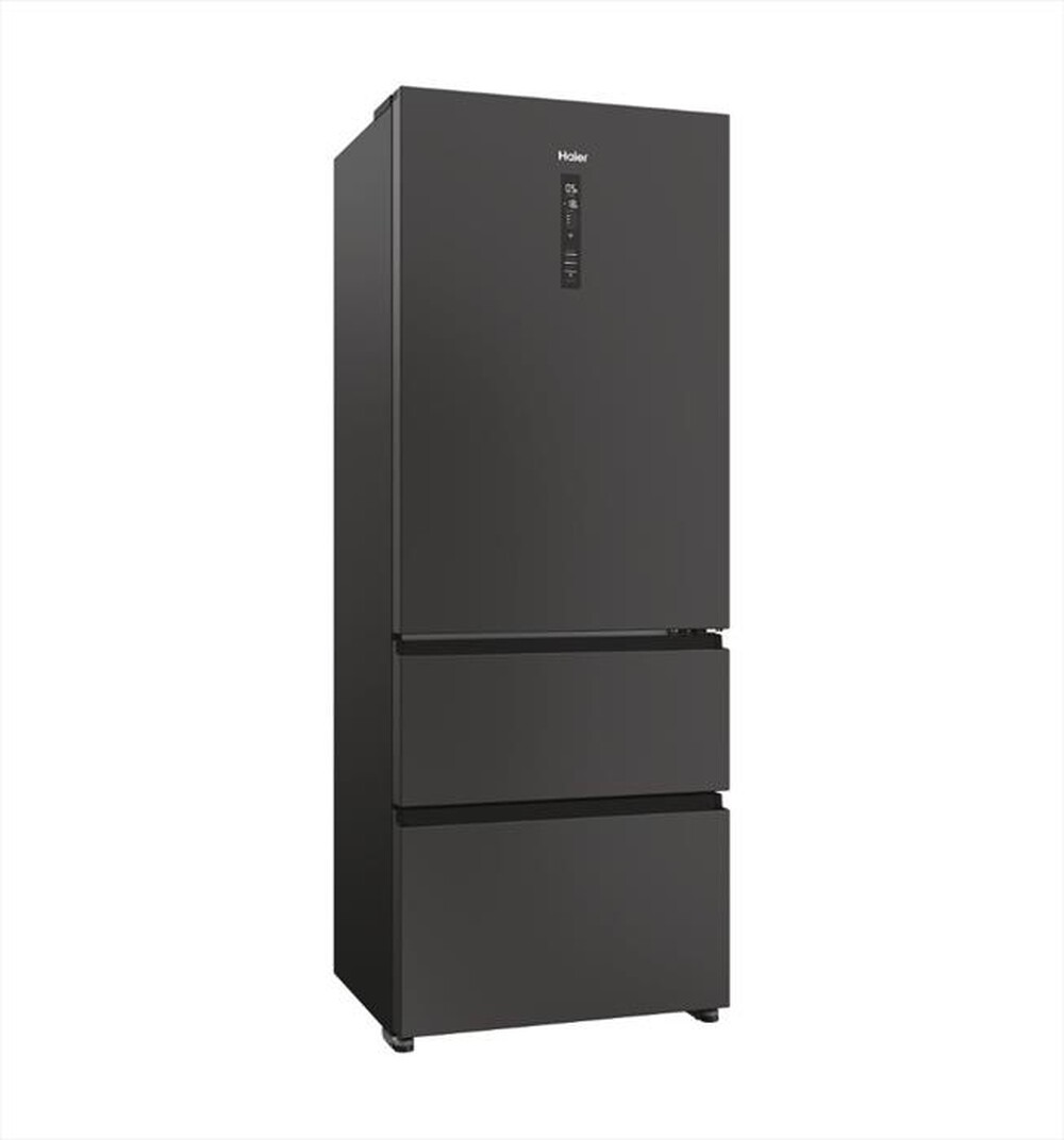 "HAIER - Frigorifero combinato HTR5719ENPT Classe E 528 lt-Black"