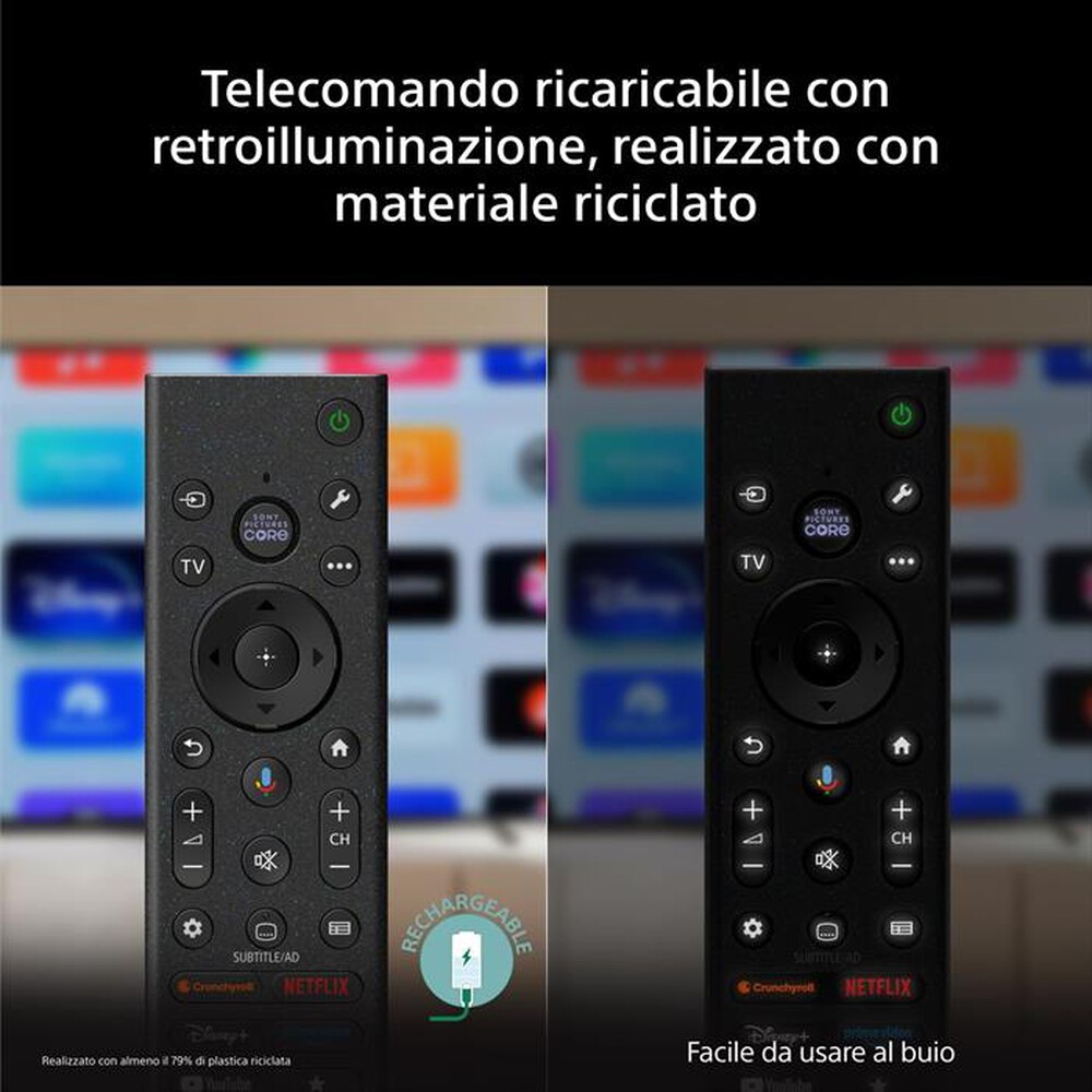 Immagine del prodotto SONY - Smart TV LED RGB UHD 4K 65" K65XR75M2B.CEI-Nero