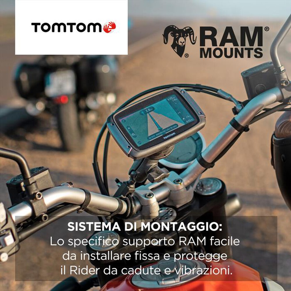 "TOM TOM - RIDER 500-Nero"