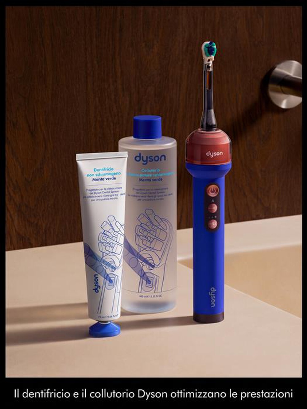 Immagine del prodotto DYSON - CAMERAJET Spazzolino elettrico e idropulsore-Ceramic Ultra Blue