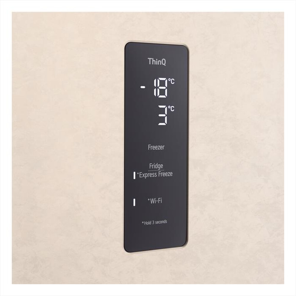 Immagine del prodotto LG - Frigorifero 2 porte GTFV61SEBQD Classe E 609lt-Sabbia