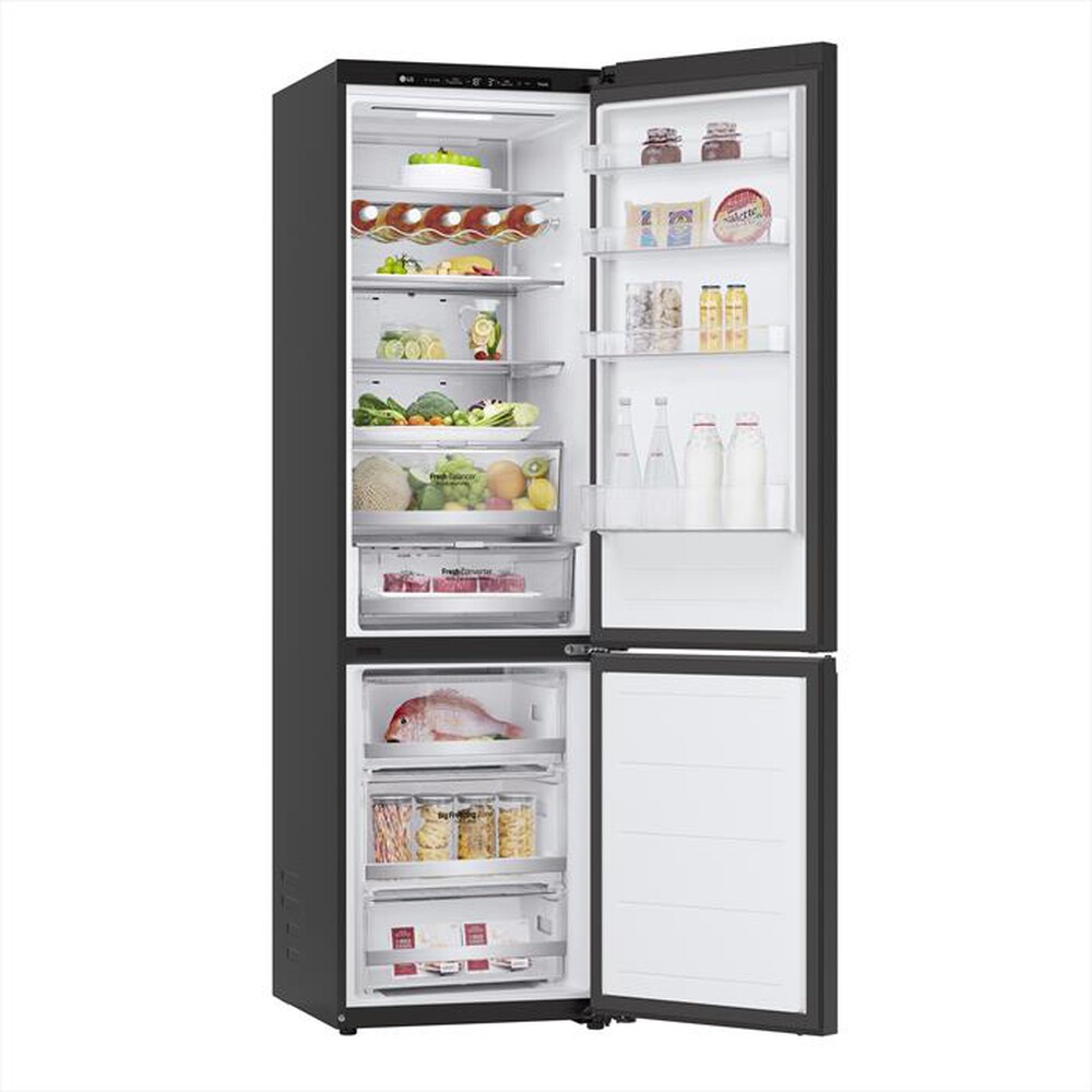 "LG - Frigorifero combinato GBB72BM9DQ Classe D 387L-Nero"
