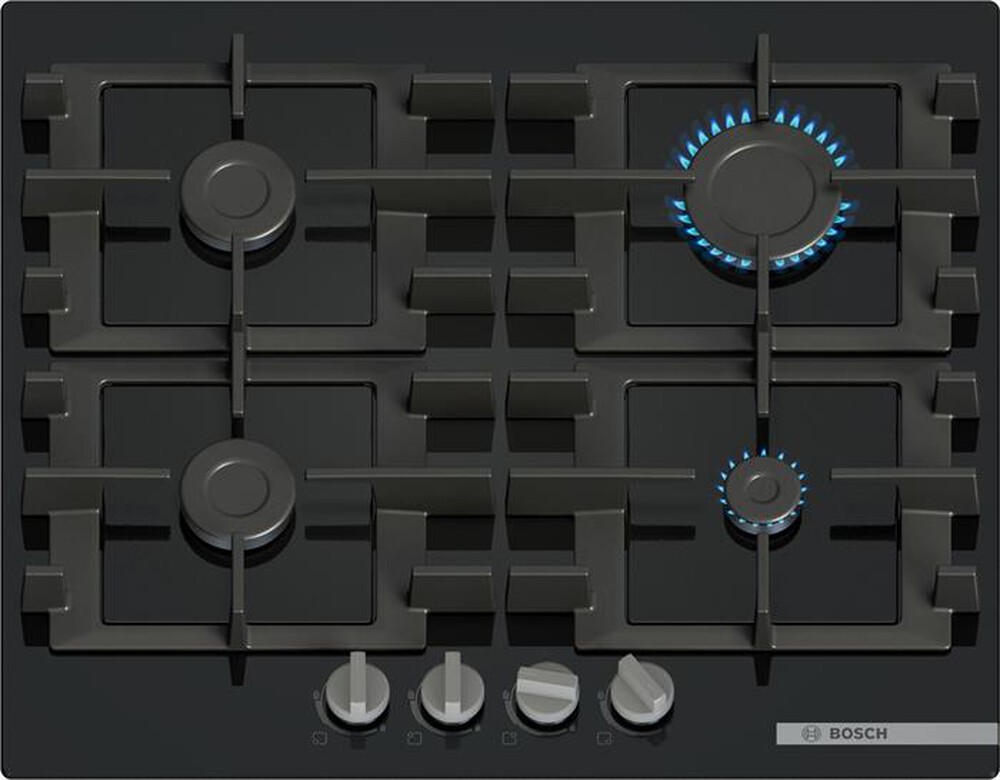 "BOSCH - Piano cottura a gas PNP6B6K40 59 cm-Nero"
