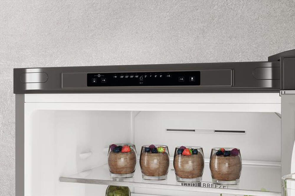"WHIRLPOOL - Frigorifero Combinato W7X 83A OX Classe D"
