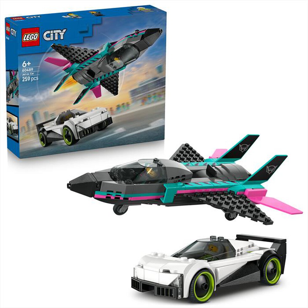Immagine del prodotto LEGO - CITY Jet contro Auto sportiva - 60489