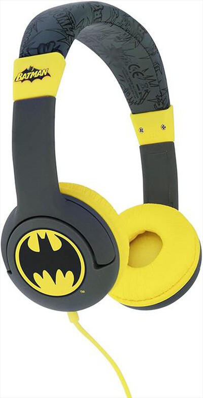 OTL - BATMAN BAT SIGNAL KIDS HEADPHONES