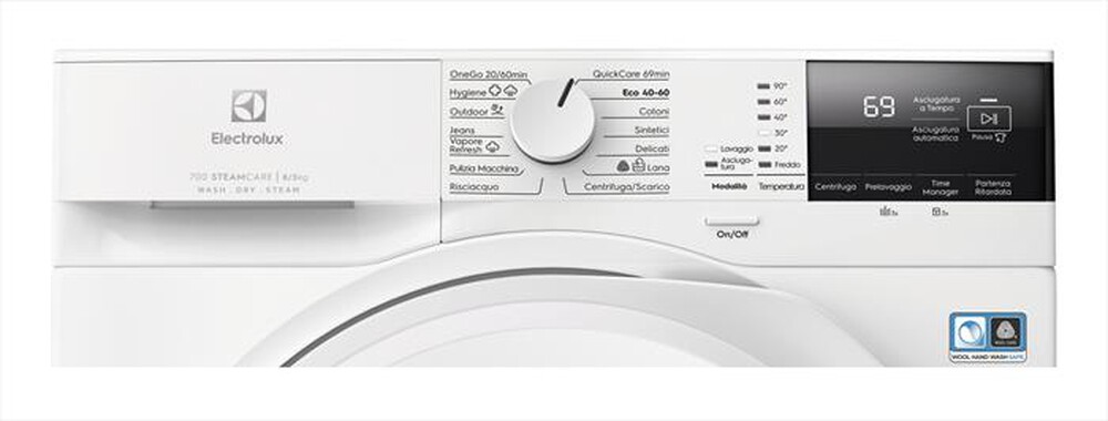 "ELECTROLUX - Lavasciuga EW7W285W 8/5 Kg Classe D-Bianco"