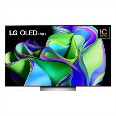 LG - Smart TV OLED UHD 4K 77" OLED77C34LA-Argento