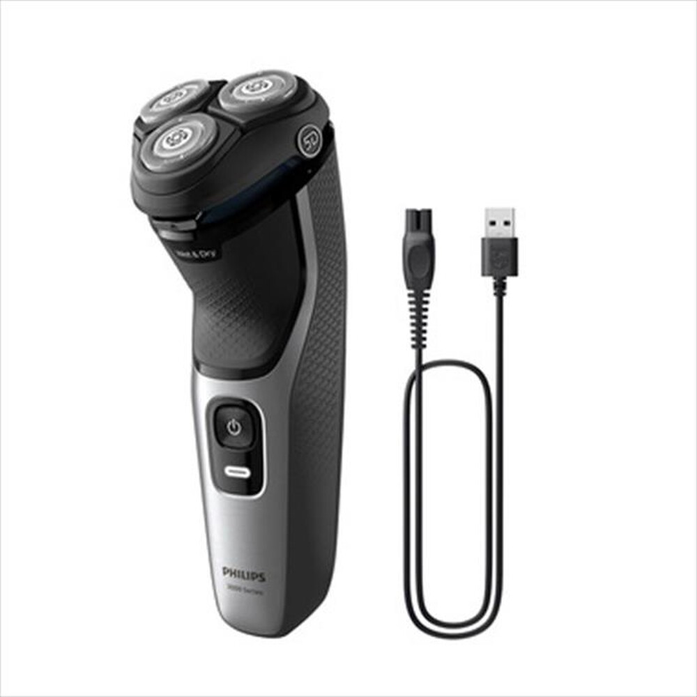 Immagine del prodotto PHILIPS - Rasoio uomo wet & dry S3143/00-Grigio chiaro