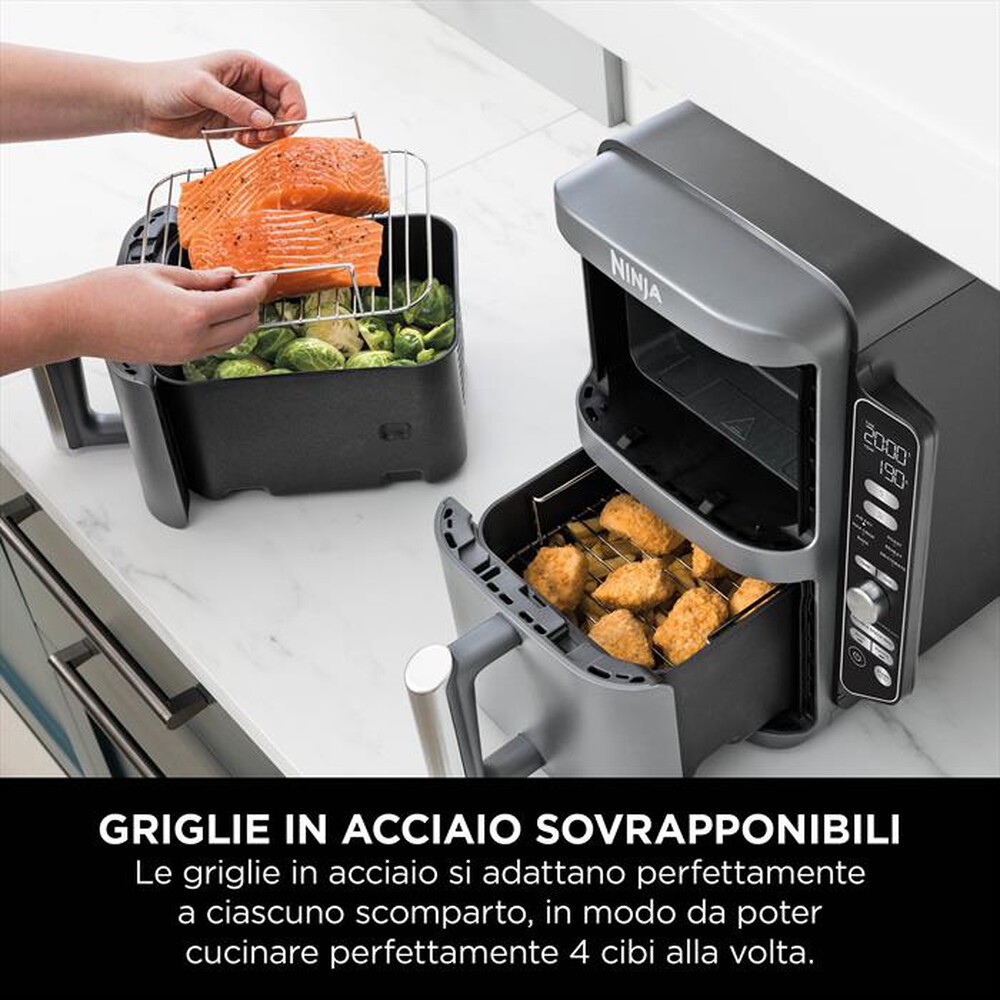"NINJA - FRIGGITRICE AD ARIA 9,5 LT SL400EU-Grigio"