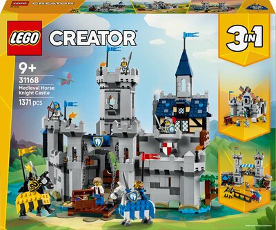 LEGO - 31168 CASTELLO DEL CAVALIERE MEDIEVALE-,
