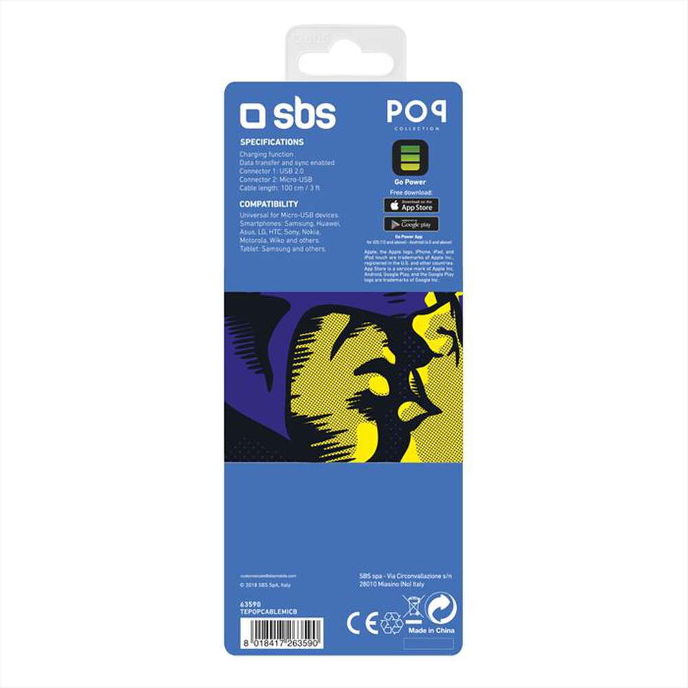 "SBS - TEPOPCABLEMICB-BLU"
