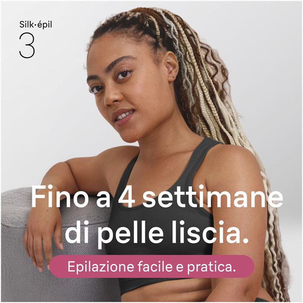 Immagine del prodotto BRAUN - Epilatore LEGEPIL SE3-000 BOX MN-ROSA