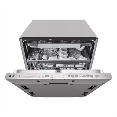 LG - Lavastoviglie QUADWASH DB365TXS Classe B 10coperti-Acciaio inossidabile