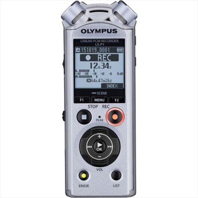 OLYMPUS - Registratore portatile LS-P1-Argento