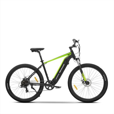 ARGENTO - Mountain bike PERFORMANCE-NERO/VERDE