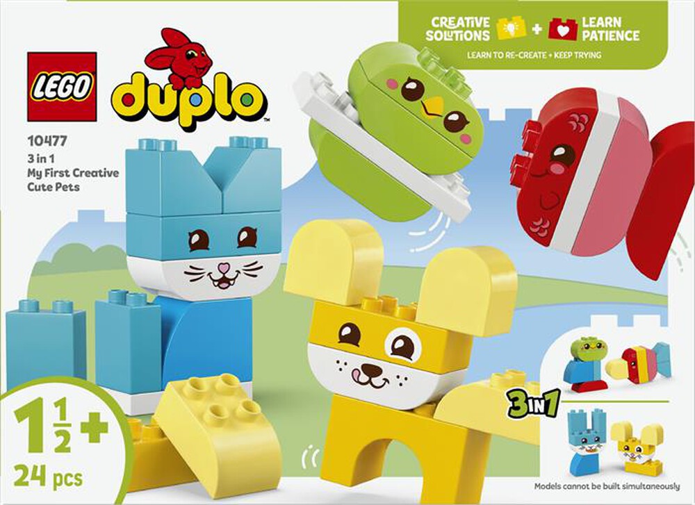Immagine del prodotto LEGO - DUPLO Animali domestici creativi 3 in 1 - 10477