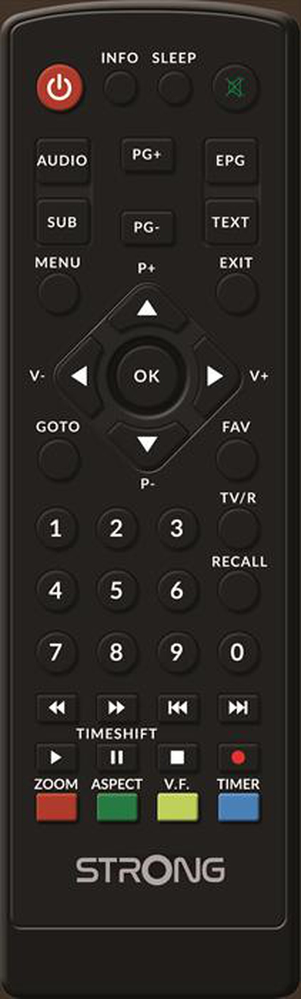 "STRONG - Decoder digitale terrestre T2 SRT8208-NERO"