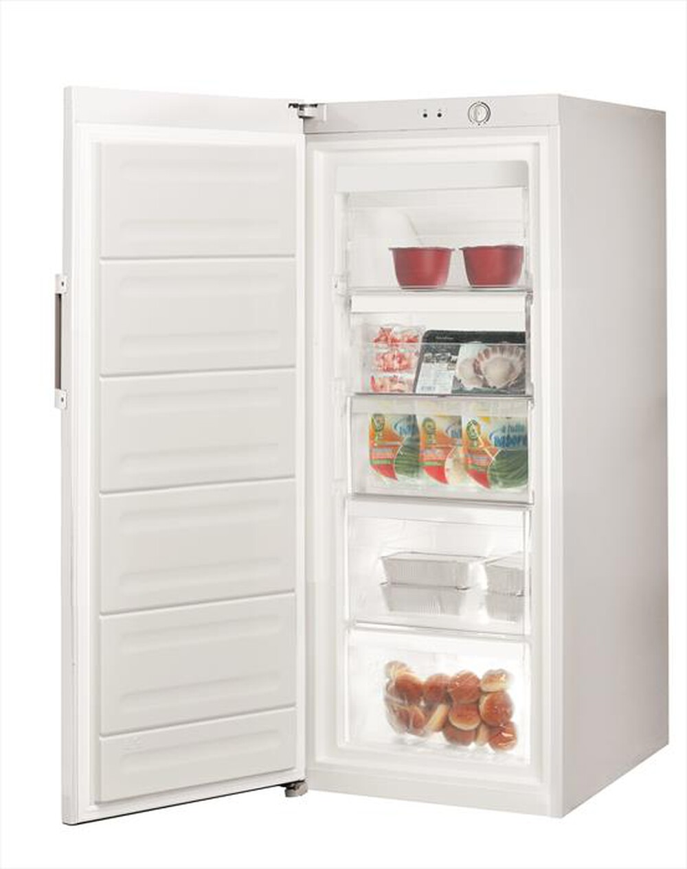 "INDESIT - Congelatore verticale UI4 1 W.1 Classe F 197 lt-Bianco"