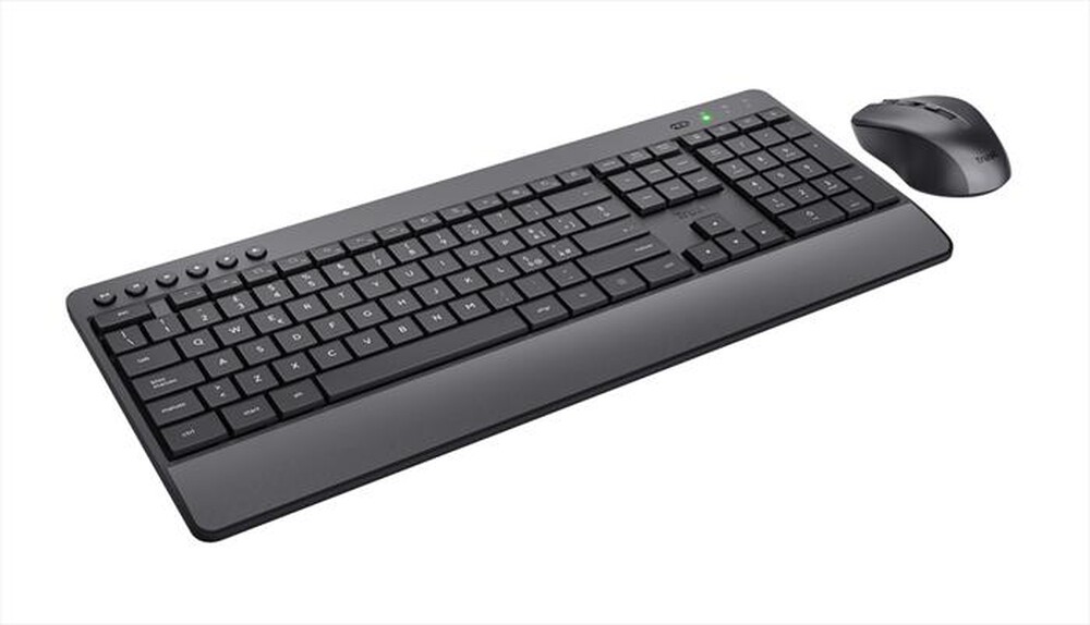 "TRUST - TREZO WIRELESS DESKSET ECO IT-Black"