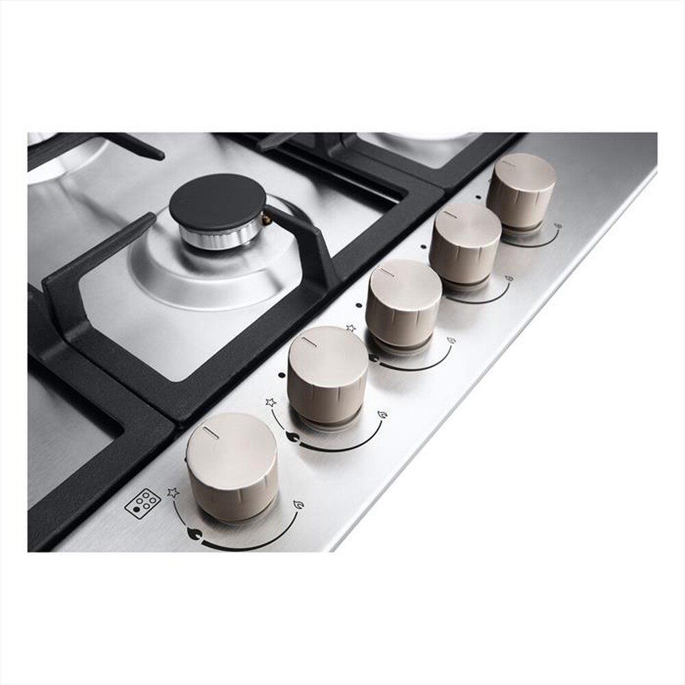 "LG - Piano cottura a gas CBGZ3016S 75 cm-Inox"
