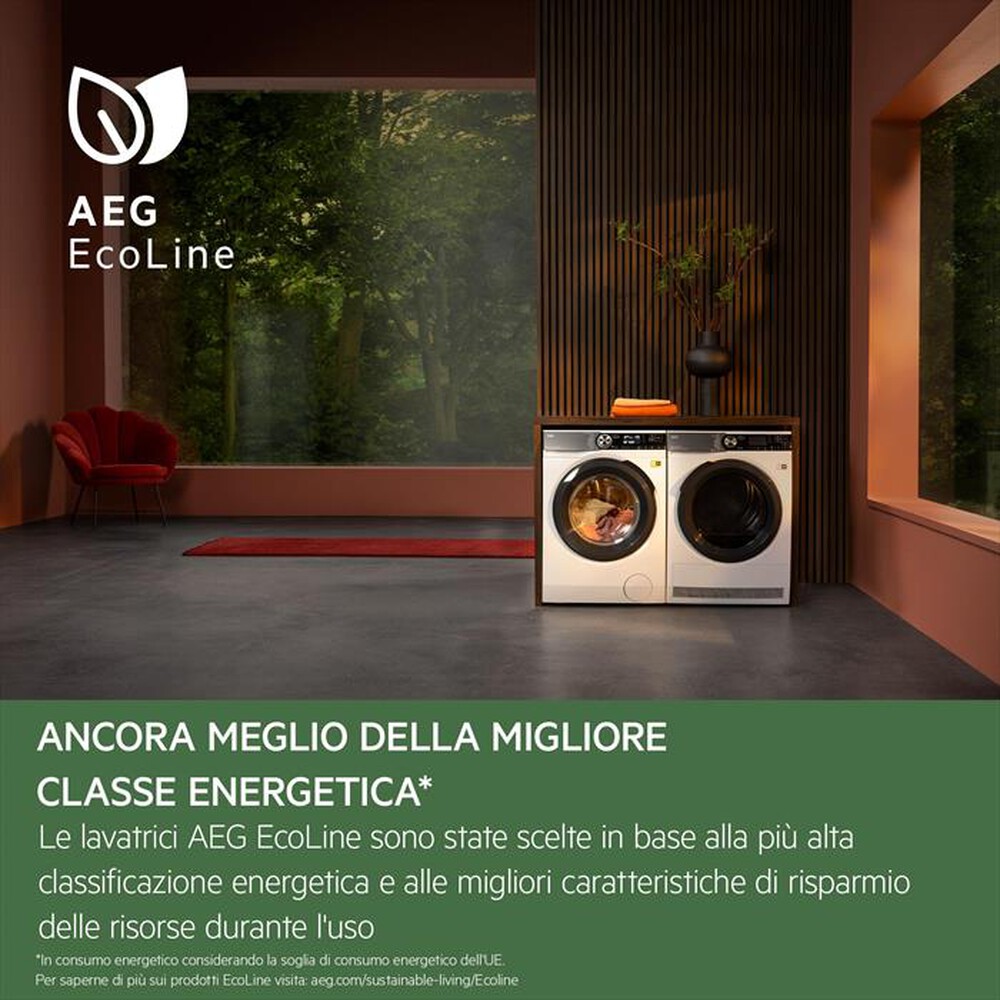 "AEG - Lavatrice LR9FA104SY 10 Kg Classe A-Bianco"