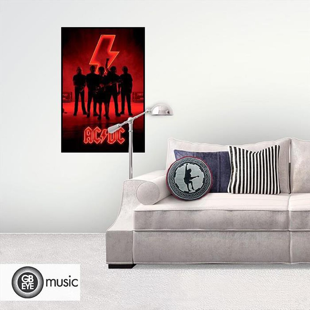 "ABYSSE - AC/DC Cuscino ANGUS YOUNG-Multicolore"