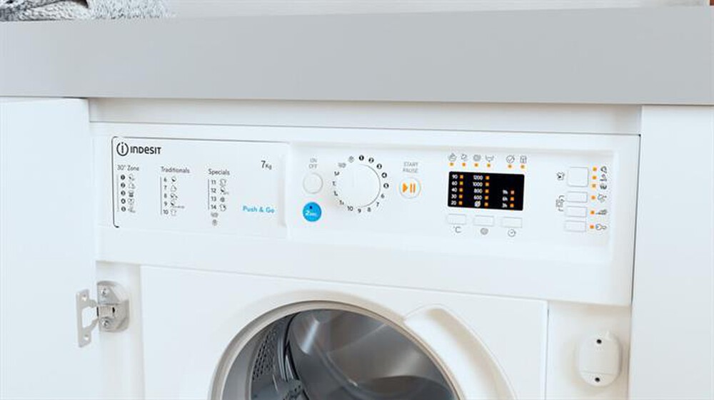 Immagine del prodotto INDESIT - Lavatrice incasso INNEX BI WMIL 71252 EU N 7Kg - E-Bianco