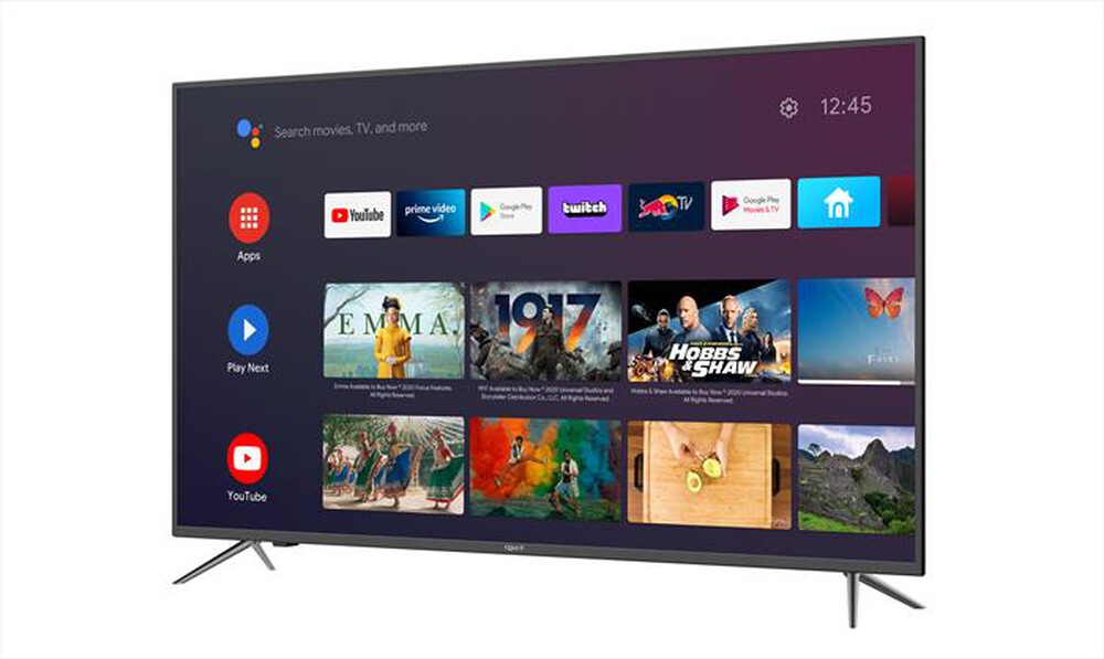 "QBELL - Smart TV LED UHD 4K 50\" QT50GX83-Nero"