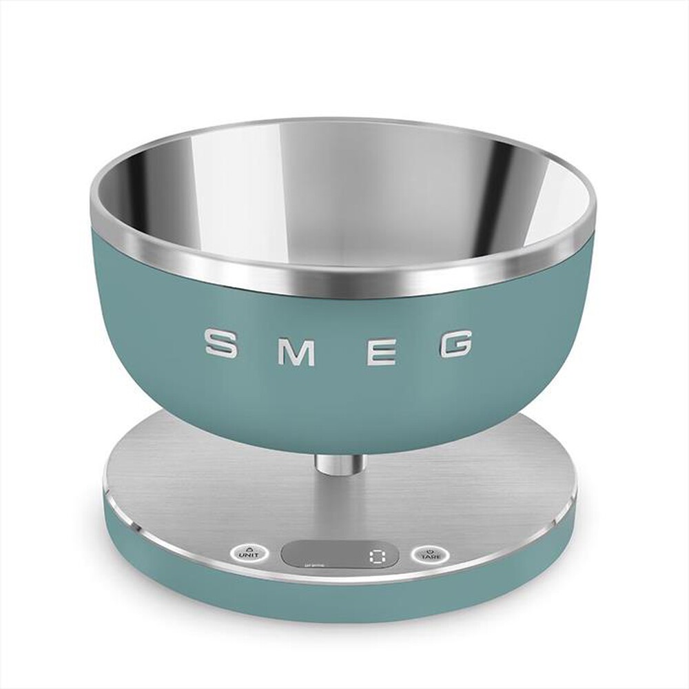"SMEG - Bilancia da cucina Linea Collezione KSC01EGMWW-Verde Smeraldo Opaco"
