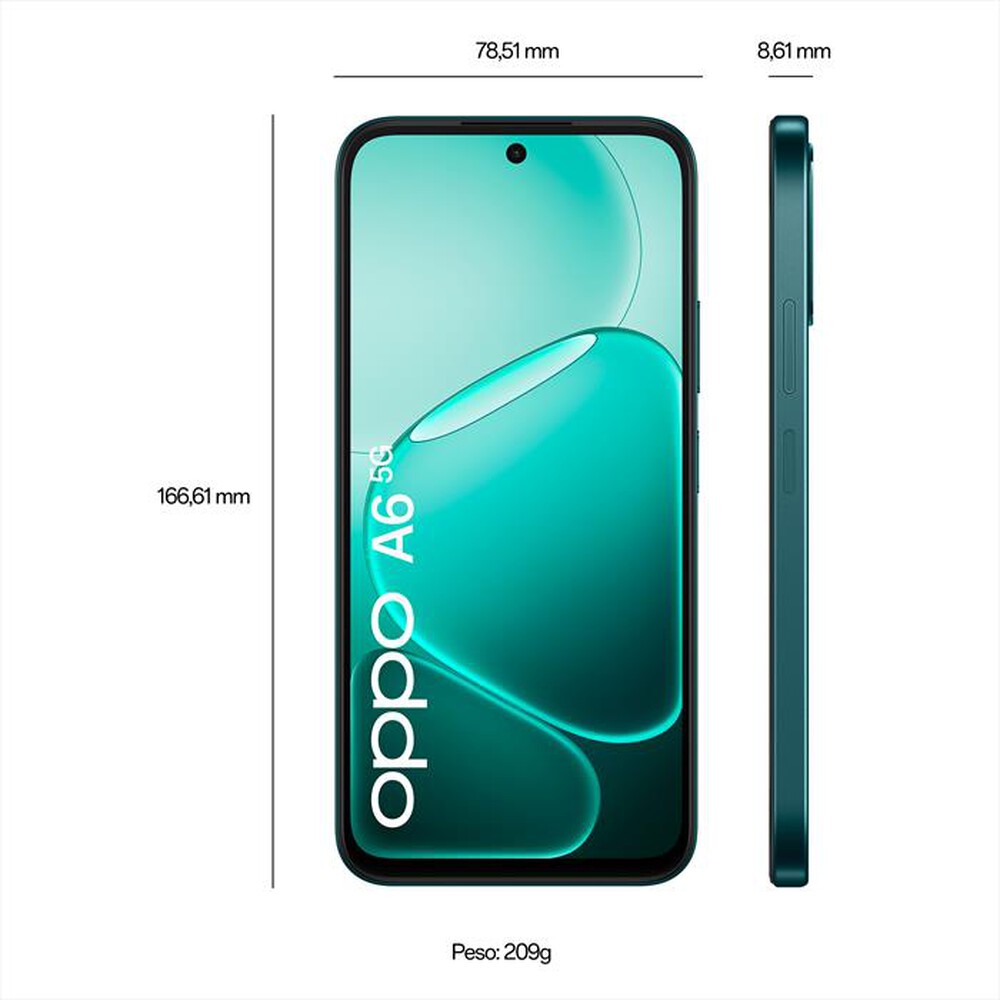 Immagine del prodotto OPPO - Smartphone A6 5G 6+256-Sapphire Black