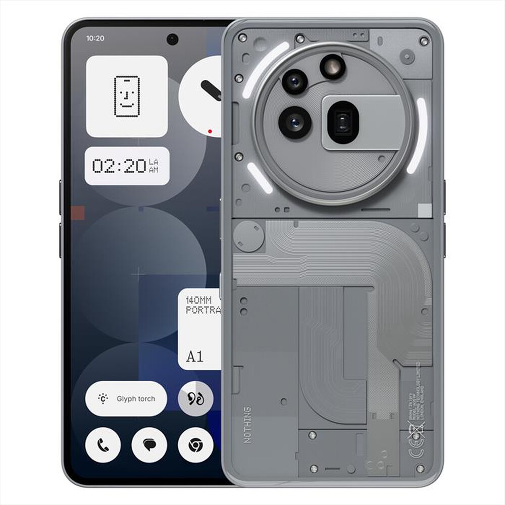Immagine del prodotto NOTHING - Smartphone PHONE (3A) PRO 12G+256GB-Grigio