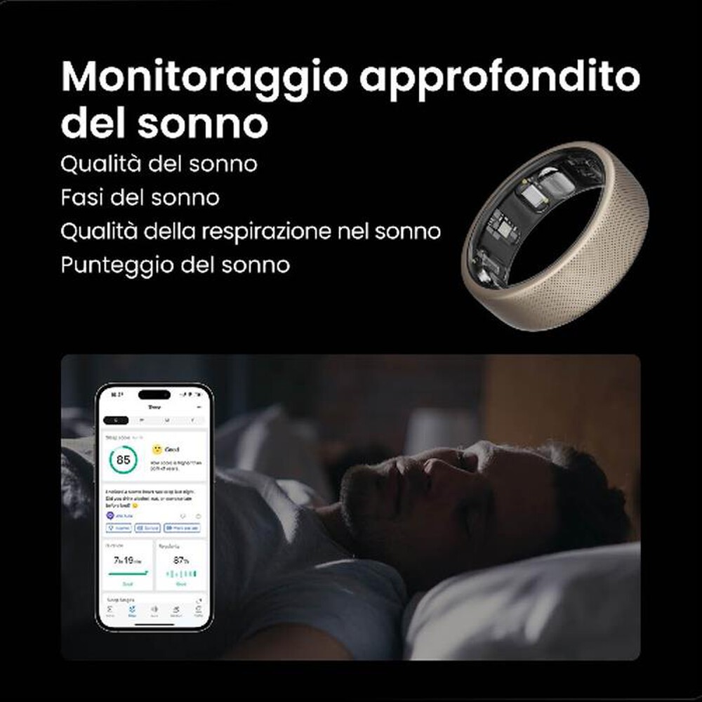 Immagine del prodotto AMAZFIT - Anello Smart HELIO RING 8-TITANIUM