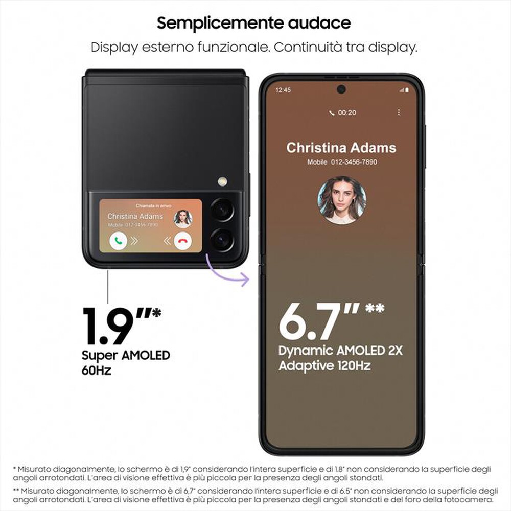 "SAMSUNG - GALAXY Z FLIP3 5G 256 GB-Phantom Black"