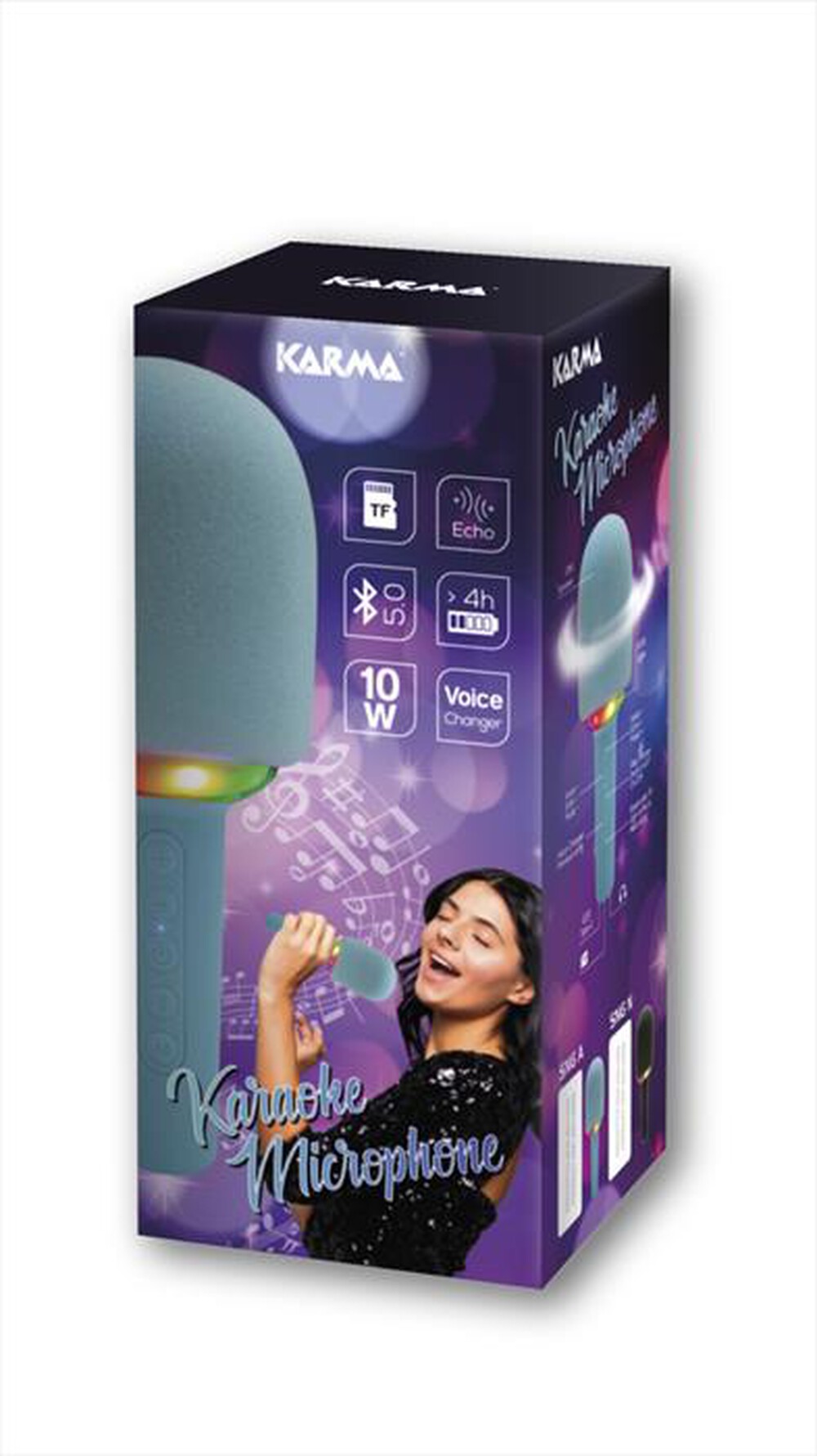 "KARMA - Microfono a condensatore SNG N-Nero"
