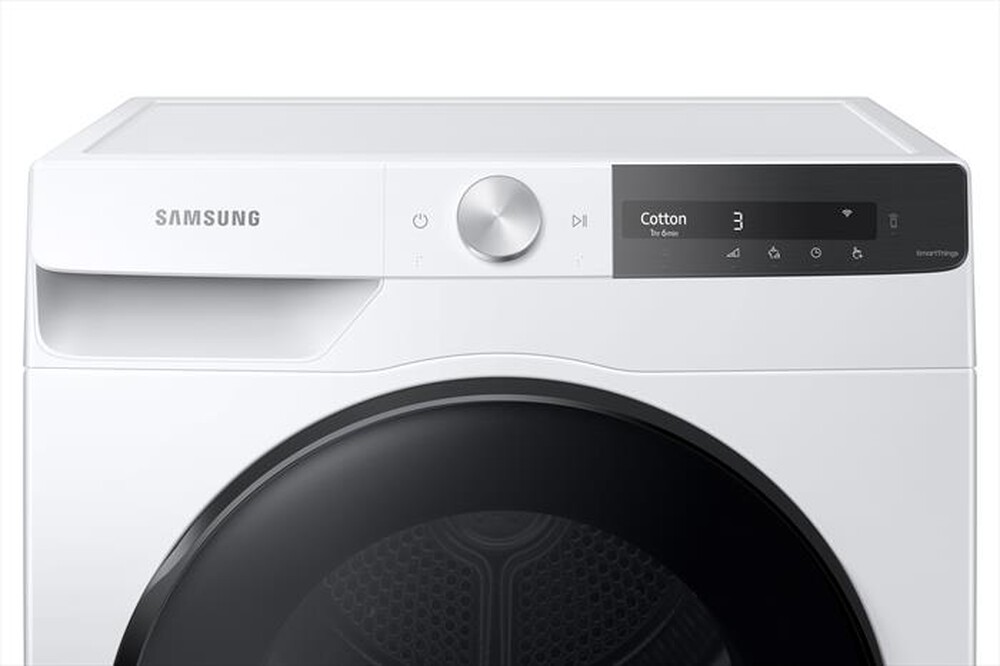 Immagine del prodotto SAMSUNG - Asciugatrice DV80T7220BT/S3 - 8 Kg-BIANCO CON OBLO' Shiny Black