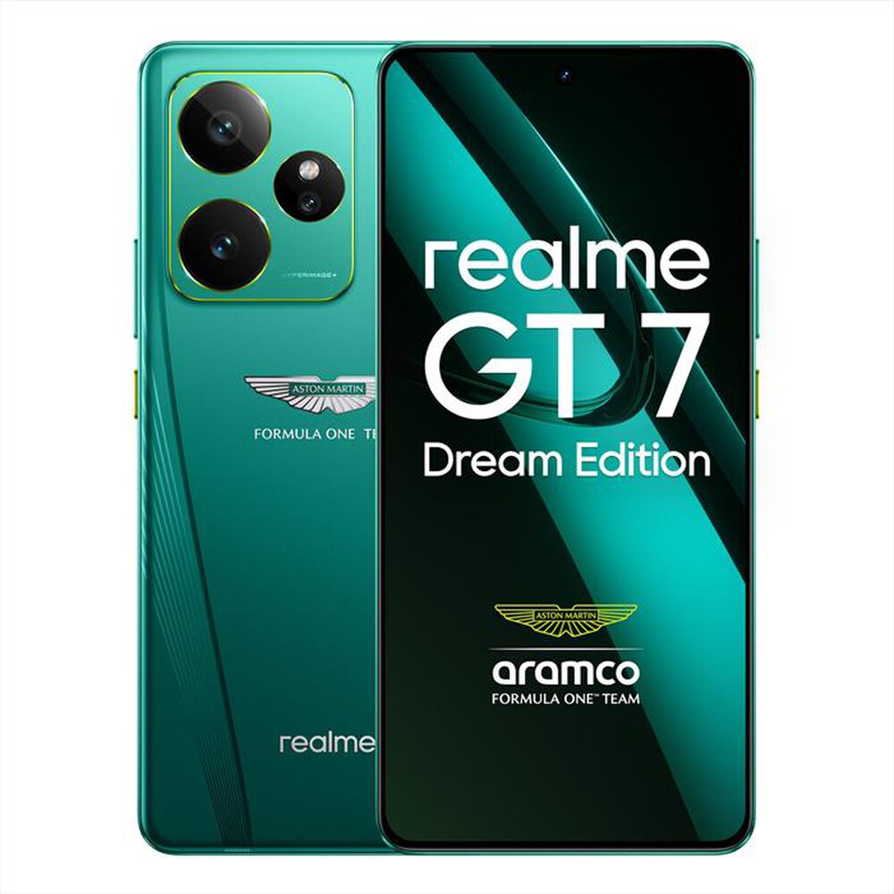 Immagine del prodotto REALME - Smartphone REALME GT7 5G DREAM ED. (512GB+16GB)-GREEN