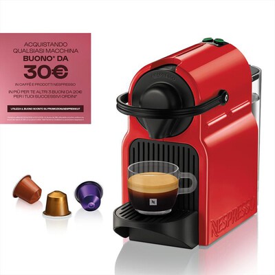 KRUPS - XN1005 Inissia Nespresso-Rosso